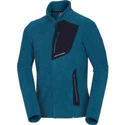Northfinder Bob Ανδρική Ζακέτα Fleece με Φερμουάρ Πετρόλ MI-3813OR-526