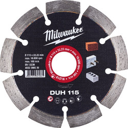 ΔΙΑΜΑΝΤΟΔΙΣΚΟΣ DUH 115X22mm Milwaukee 4932399539