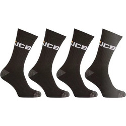 JCB JCB000060 Workwear Γκρί Κάλτσες Εργασίας Ανδρικές 4 Ζεύγη 39-46