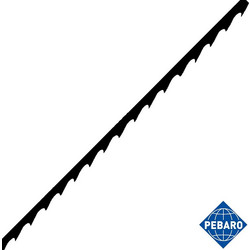 Pebaro 135-2 Πριονόλαμες σέγας χειρός για μέταλλα No.2 Fine 12τεμ