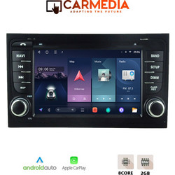 Carmedia CMT2087-13 Audi A4 2002-2008 Ηχοσύστημα Αυτοκινήτου με Οθόνη Αφής & GPS