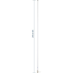 Scout(R) Κεραία CB Fiberglass KS-72 2,4m (8)