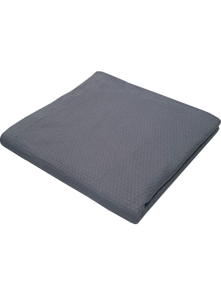 LE BLANC Κουβέρτα Πικέ Le Blanc Sanforized Cotton 100% Υπέρδιπλη 240x260 Grey 5201847000820-9