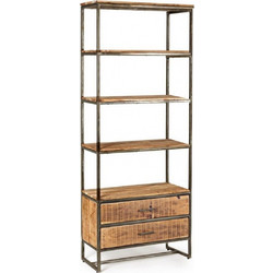Bizzotto Elmer Βιβλιοθήκη 73x35x190cm 0746309