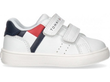 Tommy Hilfiger Παιδικά Sneakers Λευκά T1B9-33327-1355-100