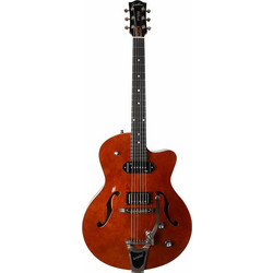 Godin 5th Avenue Uptown Custom Bigsby Ηλεκτρική Κιθάρα Hollow με SH Μαγνήτες Havana Brown
