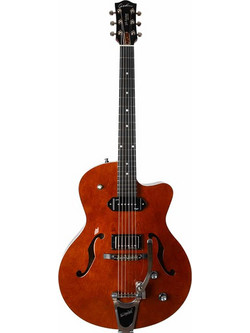 Godin 5th Avenue Uptown Custom Bigsby Ηλεκτρική Κιθάρα Hollow με SH Μαγνήτες Havana Brown