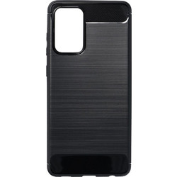 Hurtel Carbon Back Cover Black (Samsung Galaxy A72 4G)