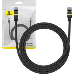 Baseus S/FTP Cat.7 Καλώδο Δικτύου Ethernet 1.5m Black B0013320B111-02
