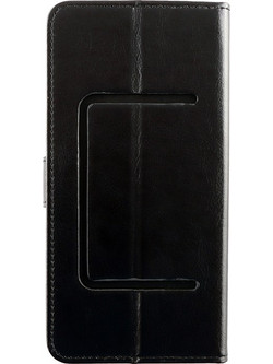 VOLTE-TEL BOOK SILICONE ΘΗΚΗ UNIVERSAL 5.9in-6.9in 16x8cm E BLACK
