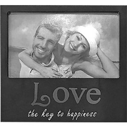 Κορνίζα μαύρη love 10x15cm Homie 321848