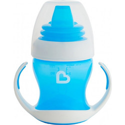 Munchkin Gentle First Cup Εκπαιδευτικό Κύπελλο με Λαβές Μπλε 118ml