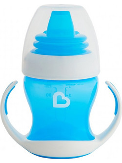 Munchkin Gentle First Cup Εκπαιδευτικό Κύπελλο με Λαβές Μπλε 118ml