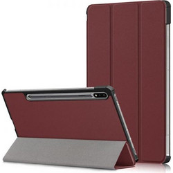 Techsuit FoldPro Burgundy (Galaxy Tab S7/Tab S8)