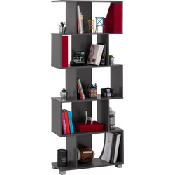 HomeMarkt Βιβλιοθήκη 70x25x177cm HM2385.10