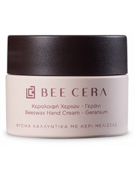 Bee Cera Geranium Beeswax Ενυδατική & Αναπλαστική Κρέμα Χεριών 50ml