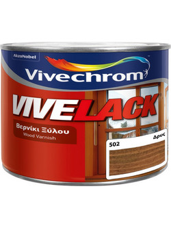 Vivechrom Vivelack 502 Βερνίκι Επιφάνειας Διαλύτου Gloss Δρυς 0.2lt
