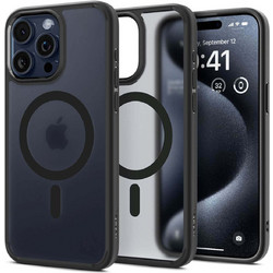Spigen Ultra Hybrid Mag MagSafe Back Cover Frost Black (iPhone 15 Pro)