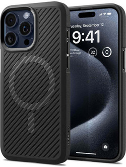 Spigen Core Armor MagSafe Back Cover Matte Black (iPhone 15 Pro Max)