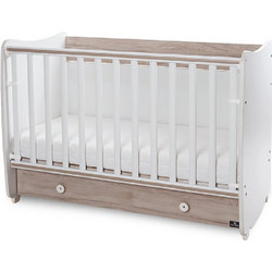 Lorelli Dream New Πολυμορφική Κούνια για Στρώμα 70x140cm White Light Oak 10150440045A