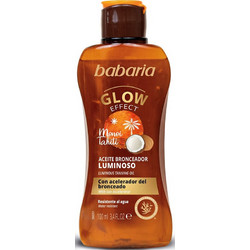 Babaria Monoi Tahiti Glow Effect Λάδι Μαυρίσματος Σώματος 100ml