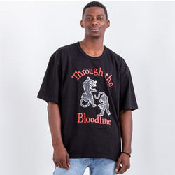 Tee Library Bloodline Side Slit Oversized T-Shirt (TCST-18)