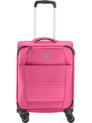 Travelite 90848 Βαλίτσα Μεσαία 66x41x27cm με 4 Ρόδες Φούξια