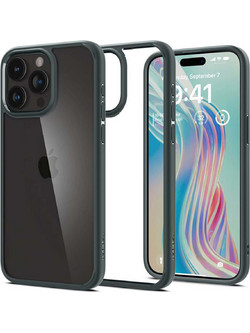 Spigen Ultra Hybrid Back Cover Abyss Green (iPhone 15 Pro Max)