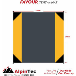 AlpinPro Favour Family Ψάθα Παραλίας 210x210εκ._210-CIYW