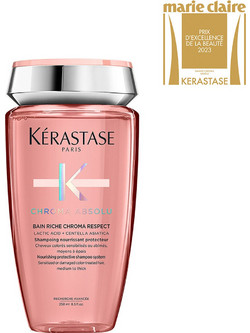 Kerastase Chroma Absolu Bain Riche Respect Σαμπουάν για Προστασία Χρώματος για Βαμμένα Μαλλιά 250ml