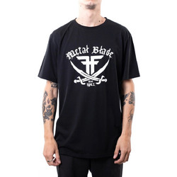 FALLEN M METAL BLADE PIRATE TEE - FMP1RE12-BLK/WHT BLACK