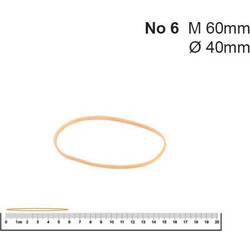 254682 ΛΑΣΤΙΧΑ ΝΟ 6 40 OX1.4X1.4ΧΙΛ. (100GR) (ΣΕΤ 12 ΤΕΜΑΧΙΩΝ)