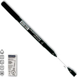 257891 CENTROPEN ΜΑΡΚΑΔΟΡΟΣ ΑΝΕΞΙΤΗΛΟΣ ΜΑΥΡΟ 1MM (ΣΕΤ 12 ΤΕΜΑΧΙΩΝ)