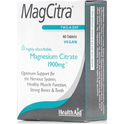 Health Aid Mag Citra 1900mg 60 Ταμπλέτες