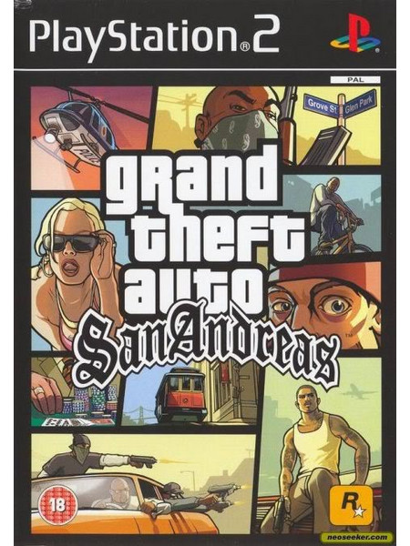 Grand Theft Auto San Andreas Used PS2