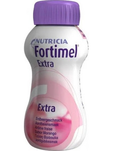Nutricia Fortimel Extra Φράουλα Πρωτεΐνη 200ml