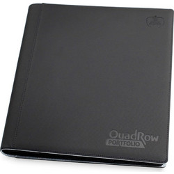 Ultimate Guard Portfolio 480 - 24-Pocket XenoSkin (Quadrow) - Black