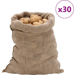 vidaXL Σακιά Γιούτας 30 Τεμ. 60 x 105 εκ. από Γιούτα 220 gsm
