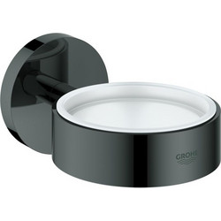 Grohe Essentials Βάση Ποτηροθήκης/Σαπουνοθήκης Hard Graphite 40369A01