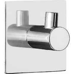 Dimitracas Bathdeco Κρεμαστράκι Meti Shiny Stainless Steel Τετράγωνο 13983 05243.002