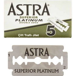 Astra Superior Platinum Double Ανταλλακτικές Λεπίδες 5τμχ