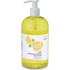 Camoil Johnz Ζελέ Καθαρισμού Αντισηπτικό Gel Χεριών Λεμόνι με Αντλία 500ml