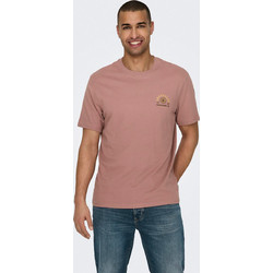 Ανδρικό t-shirt ONSMANUEL LIFE REG SS DESERT TEE 22029483