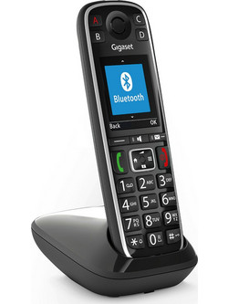 Gigaset E720 Ασύρματο Τηλέφωνο Bluetooth με Ανοιχτή Ακρόαση Μαύρο