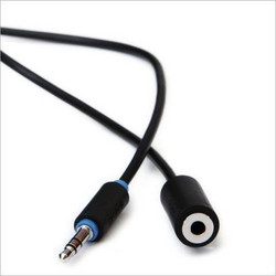 Prolink Καλώδιο 3.5mm male - 3.5mm female Μαύρο 5m (PB106-0500)