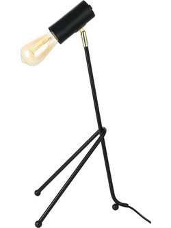 Φωτιστικό Επιτραπέζιο - Γραφείου 02306 22x27x60cm E27 Black-Gold Luma