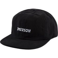 Emerson Καπέλο Jockey Υφασμάτινο Μαύρο 192.EU01.13