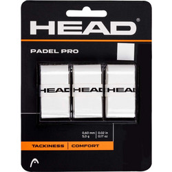 Head Pro Overgrip Λευκό 3τμχ