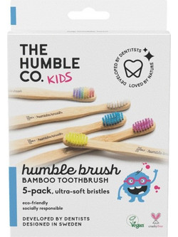 The Humble Co. Kids Παιδική Οδοντόβουρτσες 5τμχ