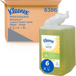 Σαπούνι Χεριών Σε Αφρό 1l 6 τεμάχια Kleenex(R) Botanics(TM) Fresh 6386